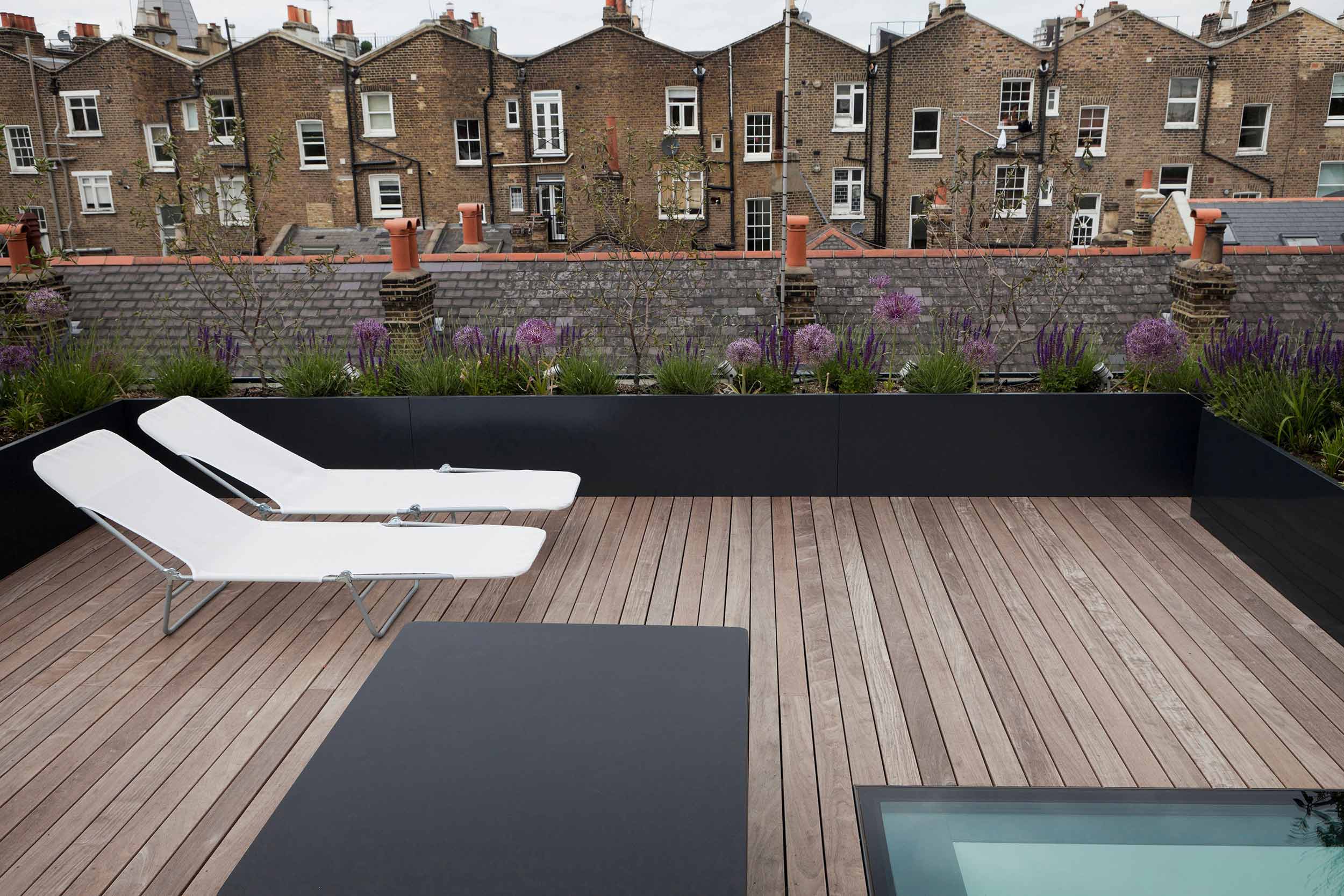 Roof Terrace Designer Builder Chelsea Contractor Balcony Conversion