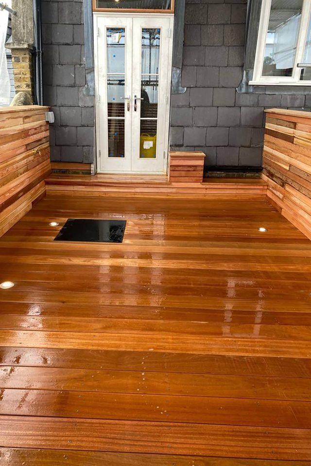 Roof garden balcony roof terrace builder Chiswick Hammersmith designer contractor London construction