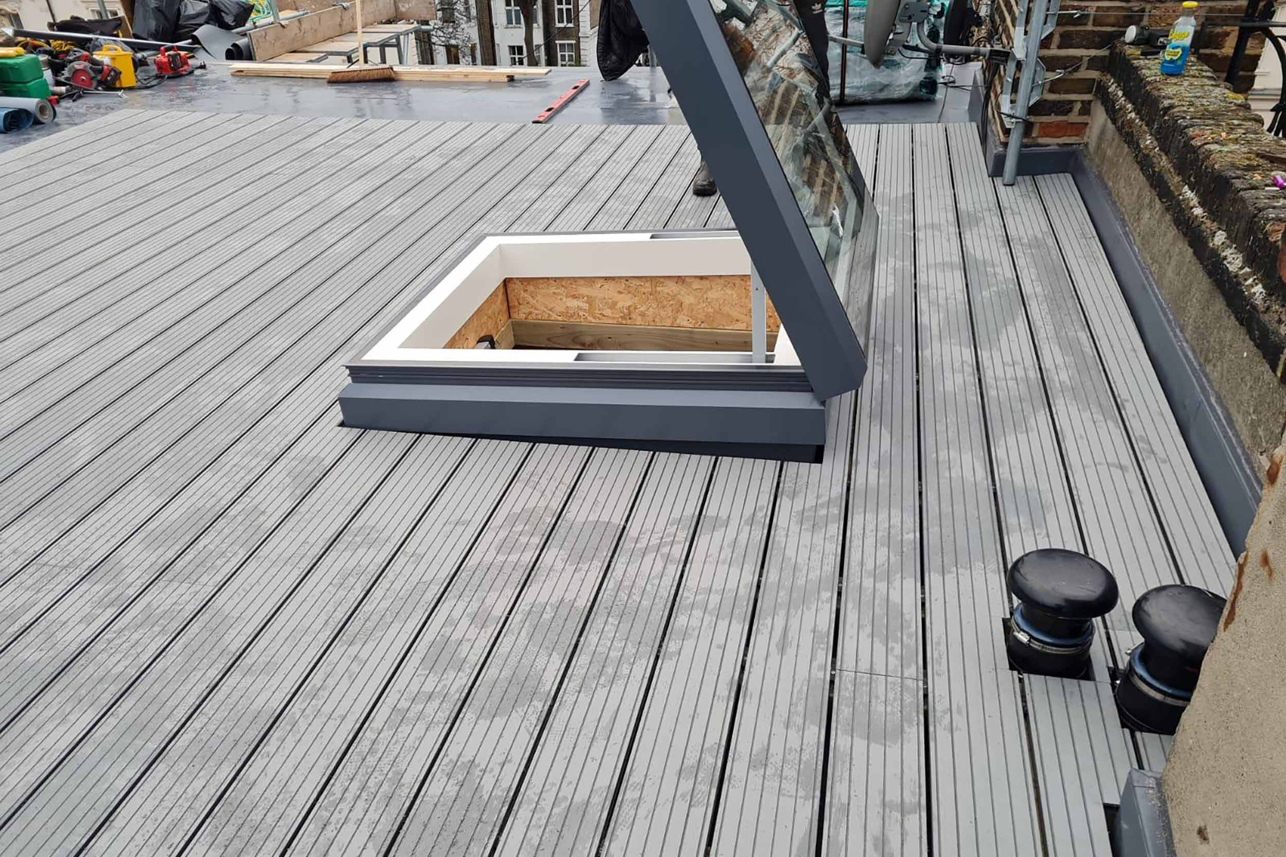 Roof Terrace Designer Hampstead London Flat Roof Conversion, flat roofers commitment to excellence is evident in their attention to detail.