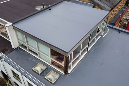 Sika Flat Roof Systems Designer Conversion Refurbishment Westminster London