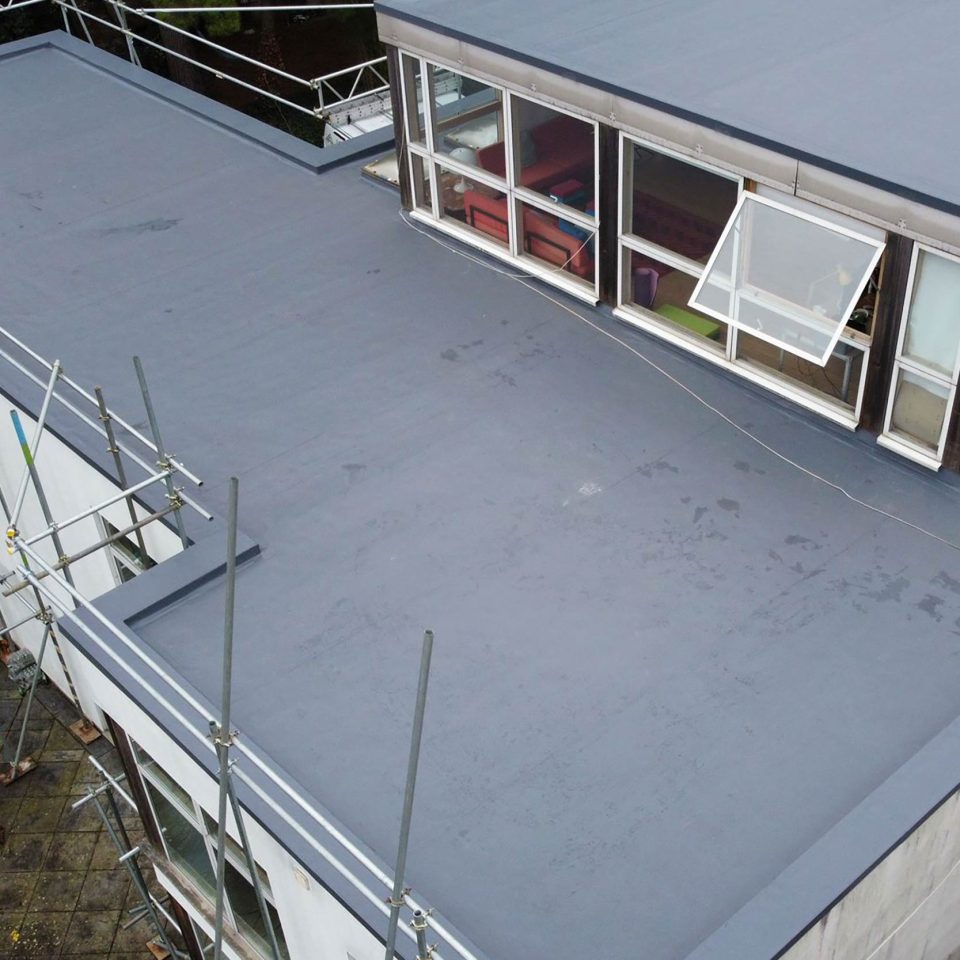 Curated visual reference: Fresh Look at Flat Roof Conversion Terrace Builders Roofers London Green Roof