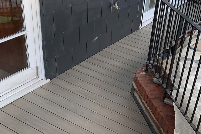 Roof Garden Terrace Roofing Company Builders Richmond Flat Roof Composite Decking.