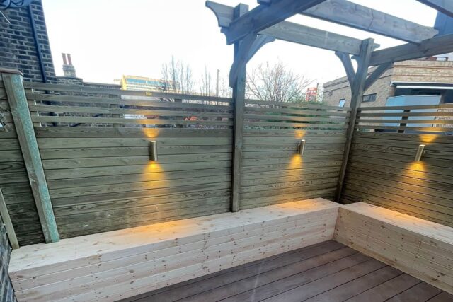 Flat roofing company conversion terrace roof garden builder Chiswick London
