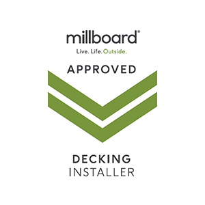 Millboard decking approved installer logo