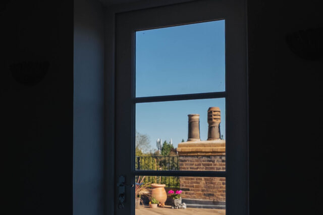 Architectural flat roof garden design maximizing outdoor space in Hampstead.